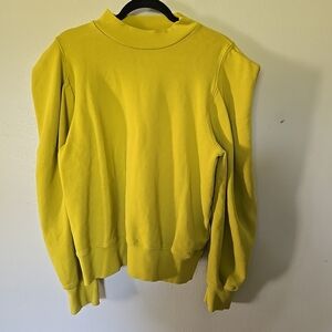 Agolde Yellow Sweatshirt